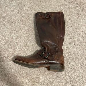 Frye Buckle Boots